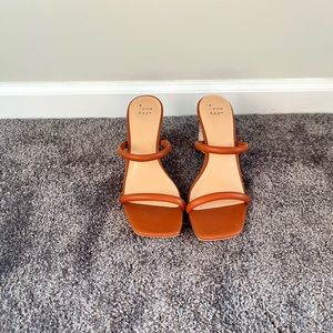 Cass Square Toe Heel from A New Day (Target)